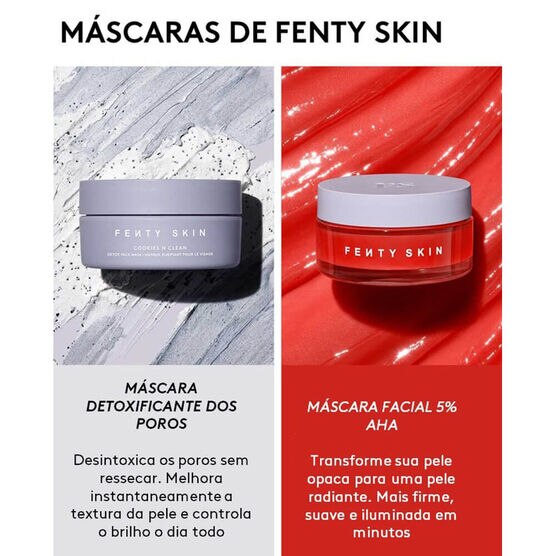 Máscara Facial Fenty Skin Cherry Dub Blah 2 Bright 5% AHA